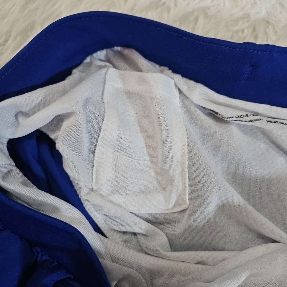 Under Armour Women's Blue Athletic Shorts - Picture 6 of 13